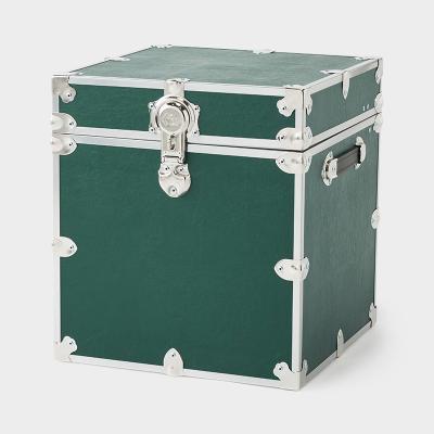 RHINO TRUNK&CASE（ライノ トランク&ケース）キューブドームトランク フォレストグリーン/シルバー