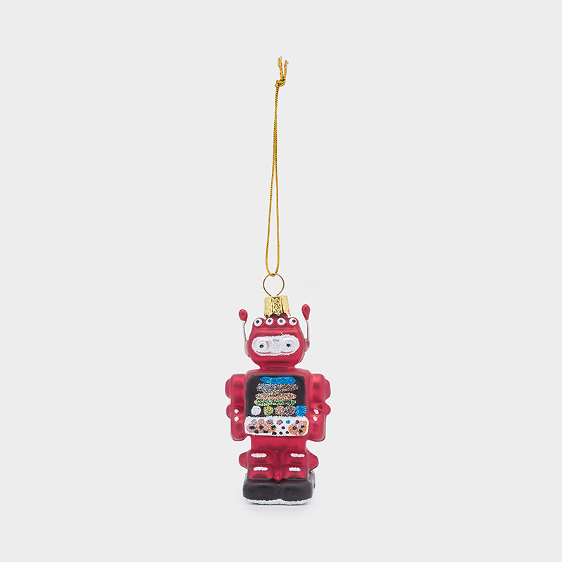 タイニー ロボット レッド オーナメント