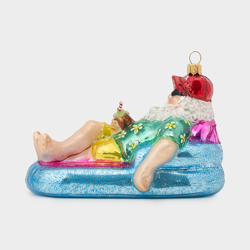 リラクシング サンタ オーナメント