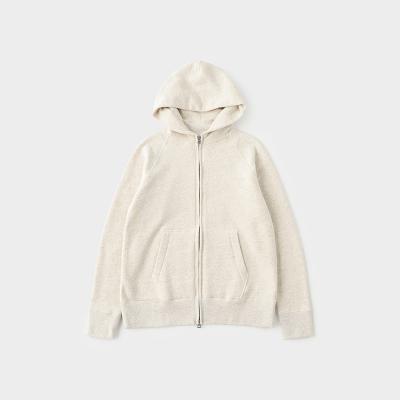 Kitt（キット）ダブル ジップ フーディー オートミール 【S サイズ】