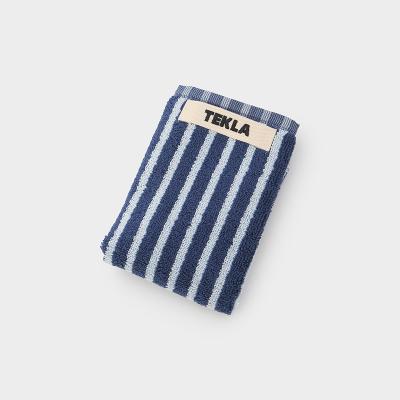 TEKLA（テクラ）【ウォッシュクロス・ハンドタオル】リバーストライプ