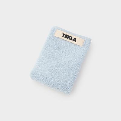 TEKLA（テクラ）【ウォッシュクロス・ハンドタオル】スカイブルー