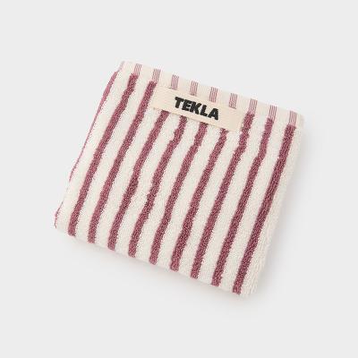 TEKLA（テクラ）【ゲストタオル】リップルストライプ