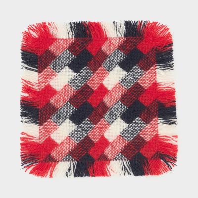 kijinokanosei(キジノカノウセイ)コースター イシダタミ レッド