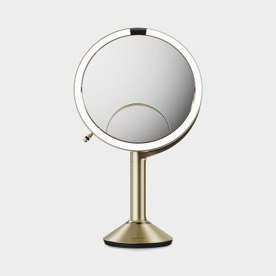 SIMPLE HUMAN（シンプルヒューマン）センサーミラー トリオ マットゴールド