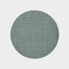 Chilewich(チルウィッチ)バスケットウィーブ ラウンド プレイスマット セラドン