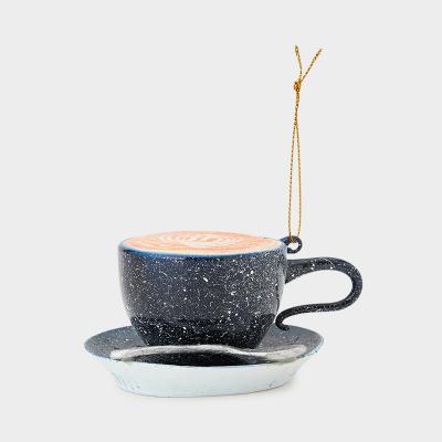 カフェラテ ブルー