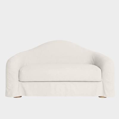 【カバー】SHIMIDO（シミド）ロング 2 シーター ソファ用 シート カバー メレンゲ