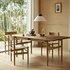 <strong>CH327 IN TEAK MIX キャンペーン</strong><br />
カール・ハンセン＆サンのダイニングデーブル「CH327」のチークミックスモデルを30％OFFの特別価格でご購入いただけるお得なキャンペーン開催中です。<br />詳しくはこちら