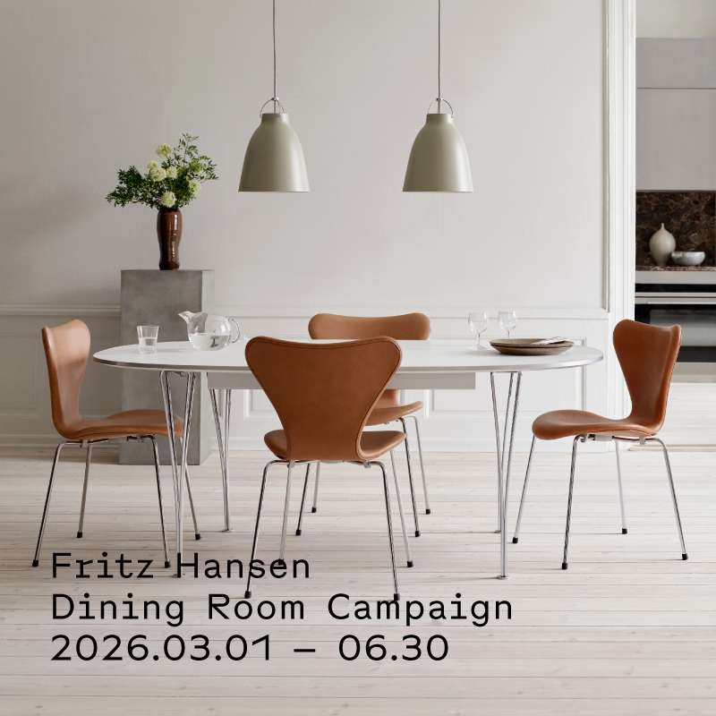 FRITZ HANSEN DINING ROOM CAMPAIGN 2026